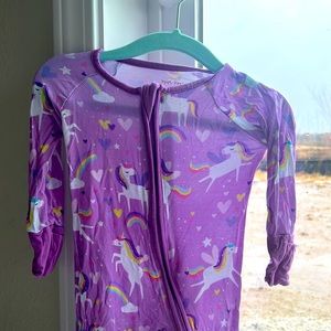 Little Sleepies Sienna’s Unicorns Zippy 0-3m